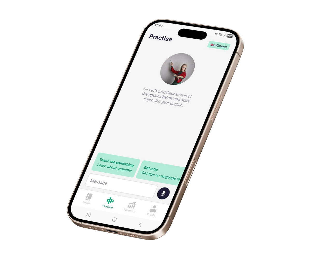 Web / BLCC COnveration / Free speaking practise with AI Coaches